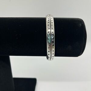 Vintage Mexican Sterling Bracelet Cuff